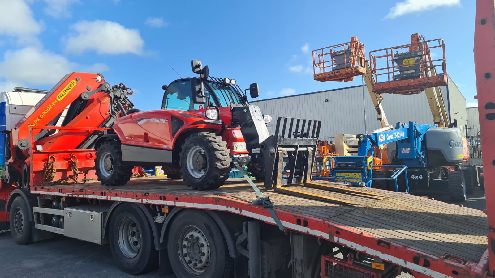 Low Hour 625 Manitou SOLD to a hire company in Dublin